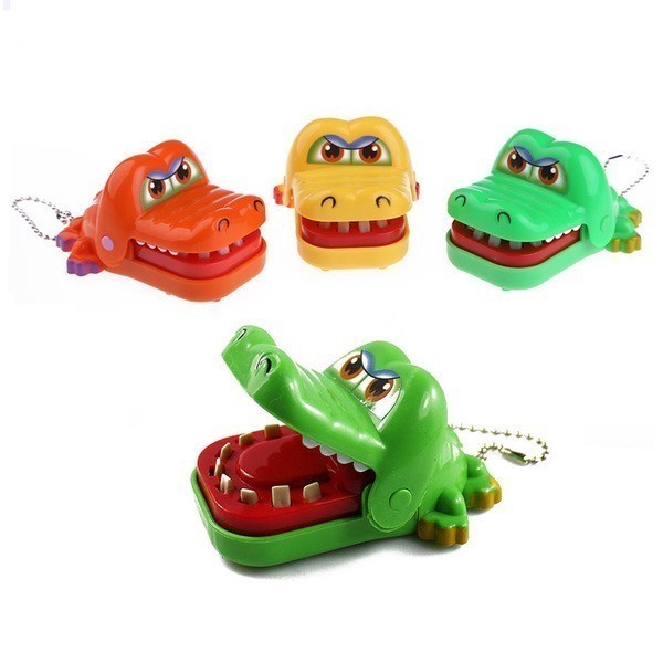 

Игрушка-брелок Зубастик - Crocodile Dentist, цвет микс