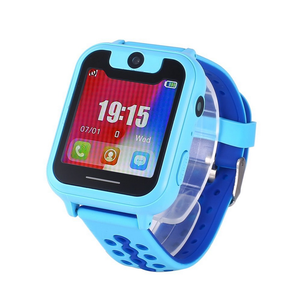 Детские GPS часы Smart Baby Watch S6, цвет в ассортименте, Синий