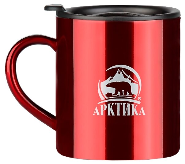 фото Термокружка арктика 802-200, 0.2 л красный