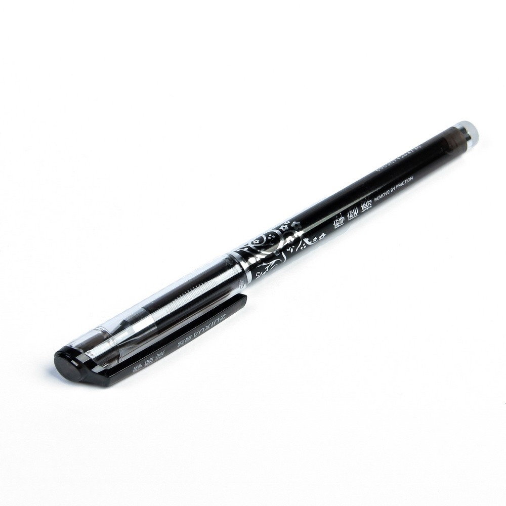Ручка гелевая - Пиши-Стирай, 0,5мм, тонированный корпус, Черный от MELEON