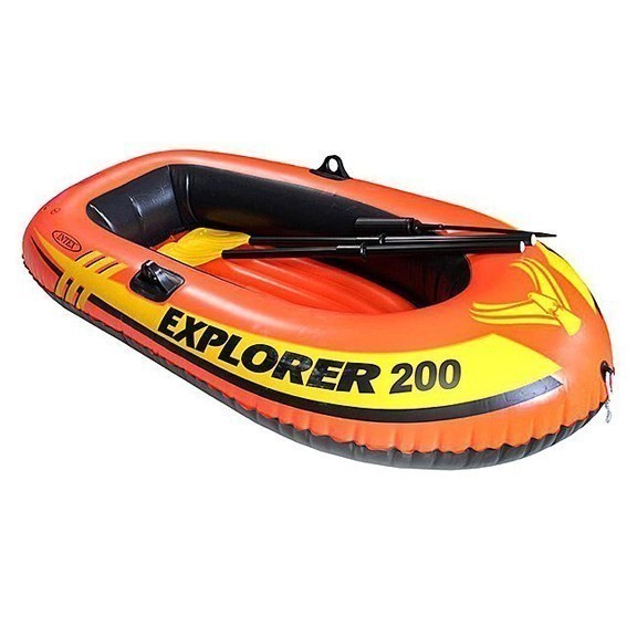 фото Лодка explorer 200 двухместная до 95 кг, 185х94х41 см, от 6 лет