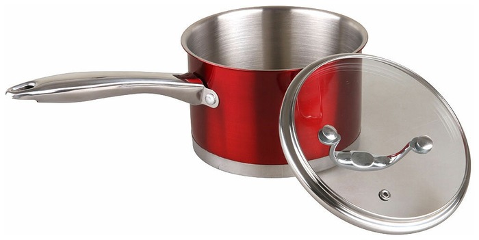 фото Набор посуды pomi d'oro prezioso 8 пр. красный