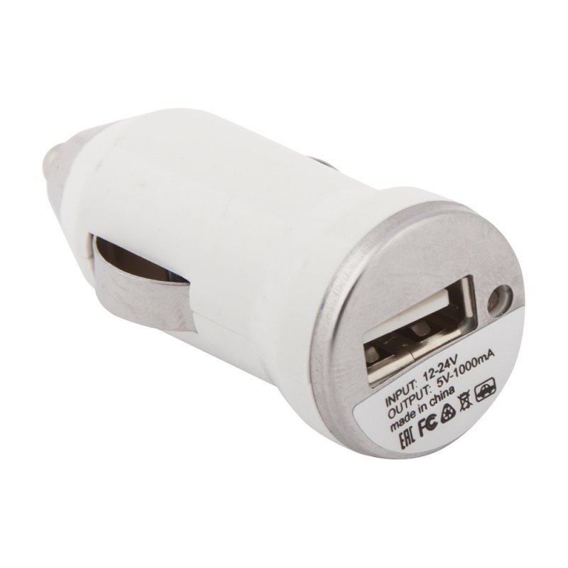 

АЗУ «LP» с USB выходом 1А (белый/европакет)