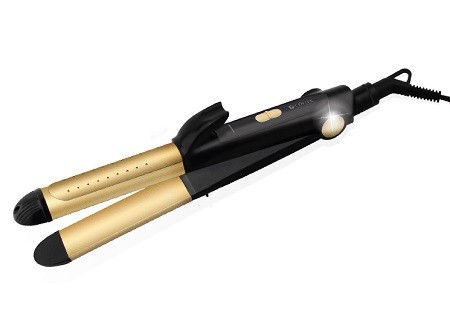 

Выпрямитель для волос Centek CT-2010 2В1: выпрямитель+щипцы для завивки, 60Вт (24)