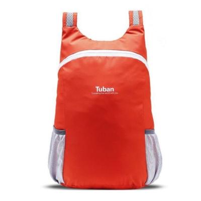 Водонепроницаемый складной тканевый рюкзак Tuban, оранжевый