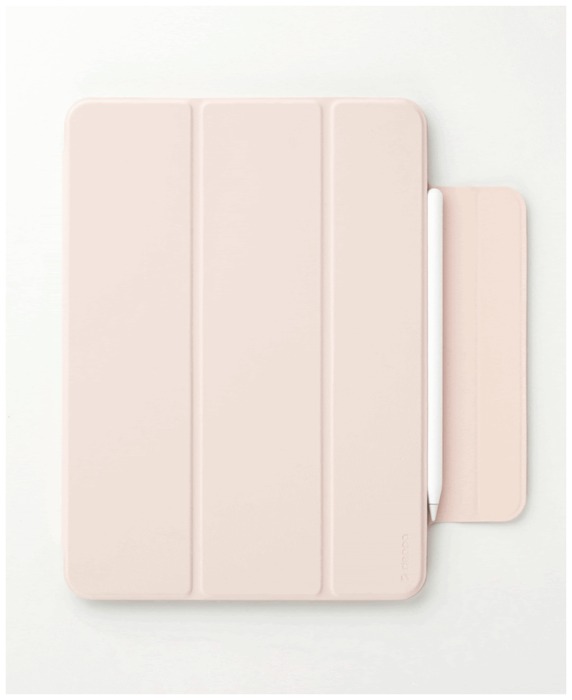

Чехол книжка / подставка iPad Air 4 10,9 дюймов, магнит, экокожа, спящий режим, розовый