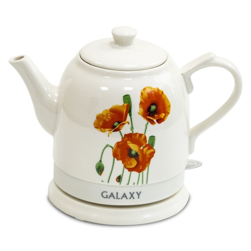 

Чайник электрический Galaxy GL 0506, 1400 Вт, 1,4л, керамика