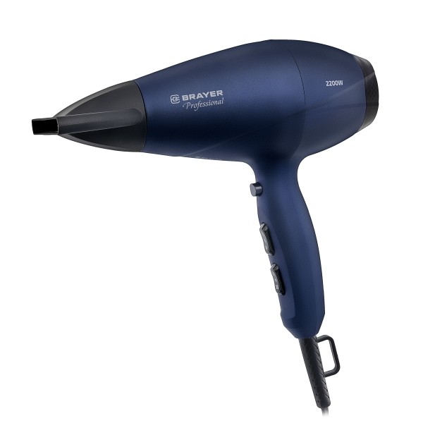 

Фен Brayer BR3002, 2200 Вт, Проф АС мотор
