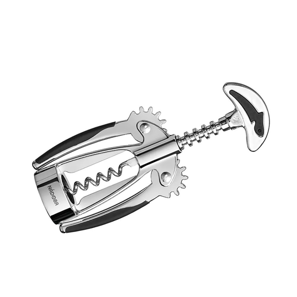 фото Набор открывалок nadoba sirena на подставке серебристый / черный