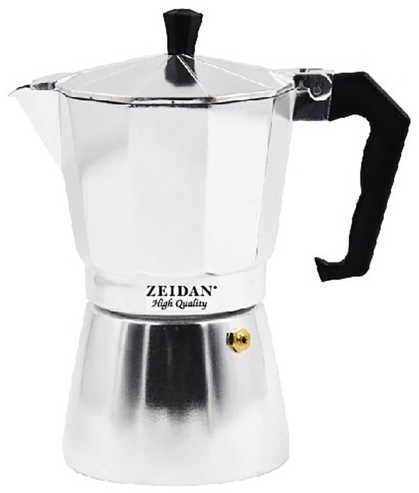 

Кофеварка Zeidan Z-4107 (300 мл), серебристый