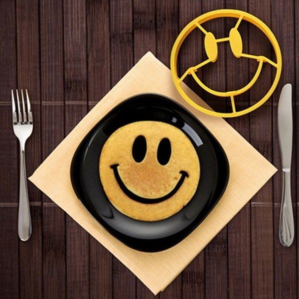 фото Форма для блинов и омлета - смайлик, 10 см