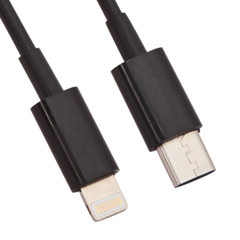 

USB-C кабель «LP» для Apple Lightning 8-pin (черный/европакет)