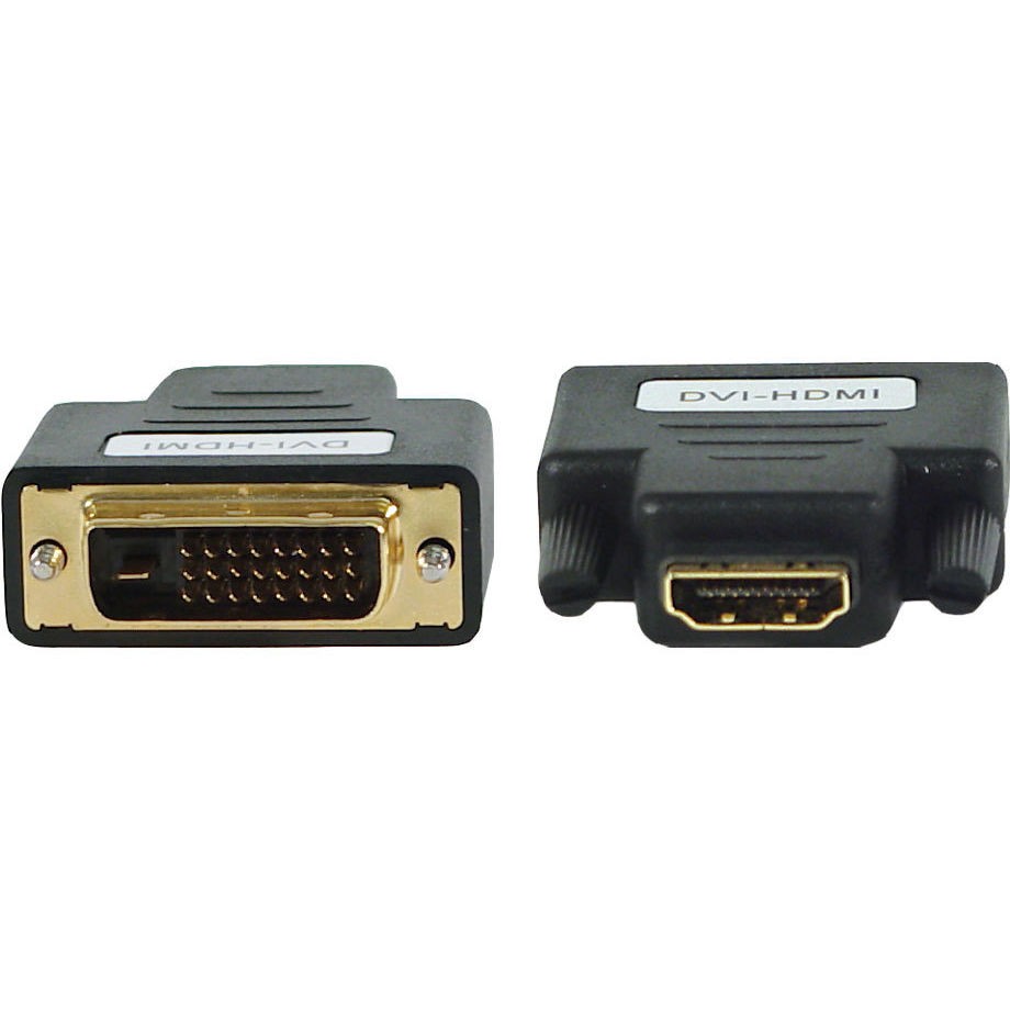 Переходник c DVI-D на HDMI, черный от MELEON