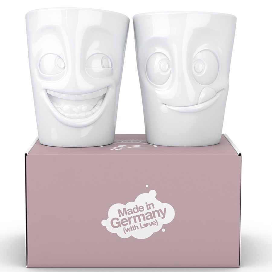 

Набор кружек Tassen Joking & Tasty, 2 шт, 350 мл, белый