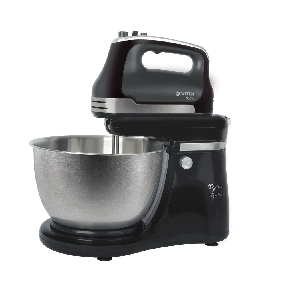 Миксер VITEK VT-1429, 900 Вт, 5 скоростей + Турбо режим, стальная вращающаяся чаша, 4 л Миксер VITEK VT-1429, 900 Вт, 5 скоростей + Турбо режим, стальная вращающаяся чаша, 4 л