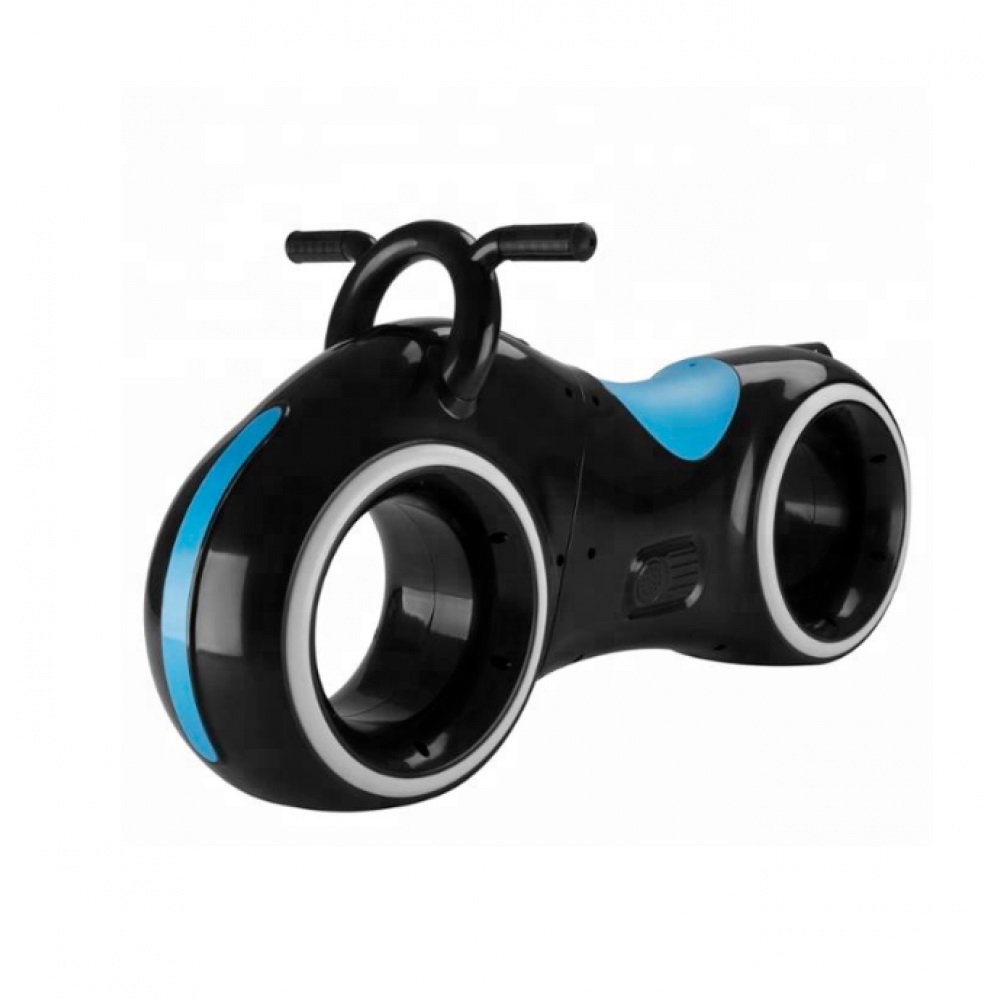 

Беговел Tron Bike, чёрный-синий