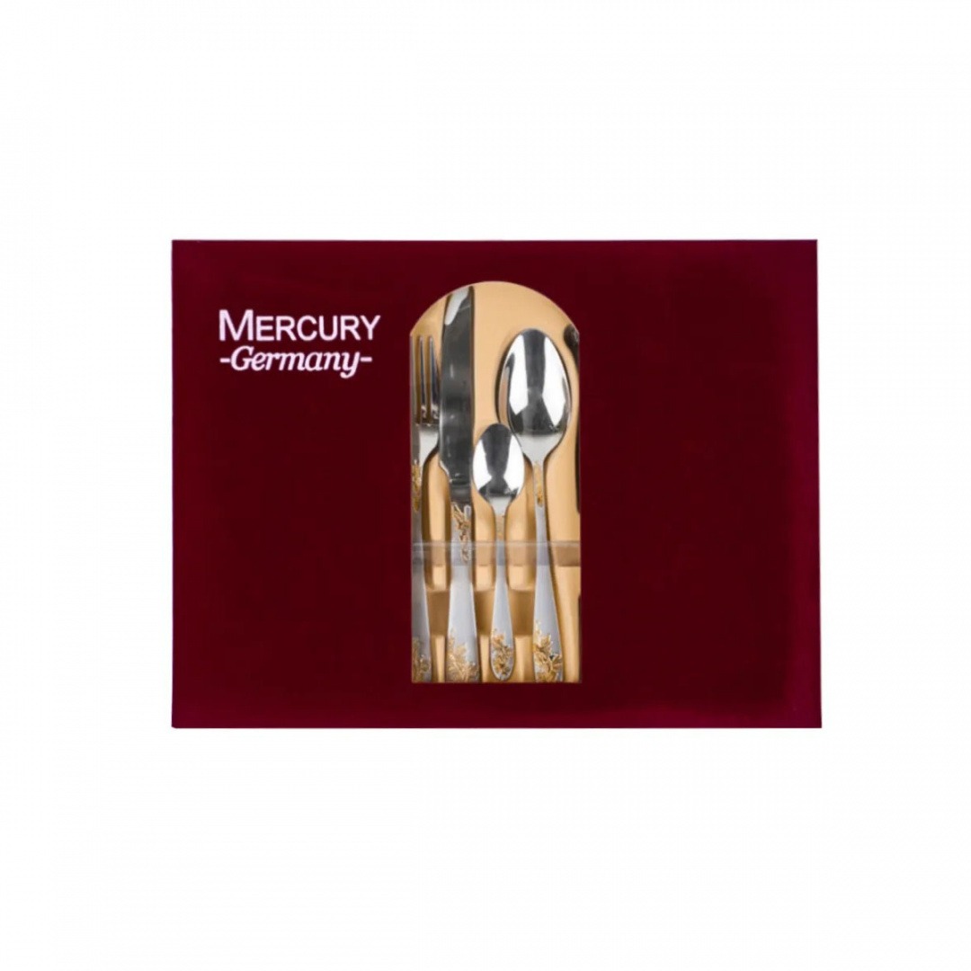 фото Столовый набор 24пр mercury mc-6177