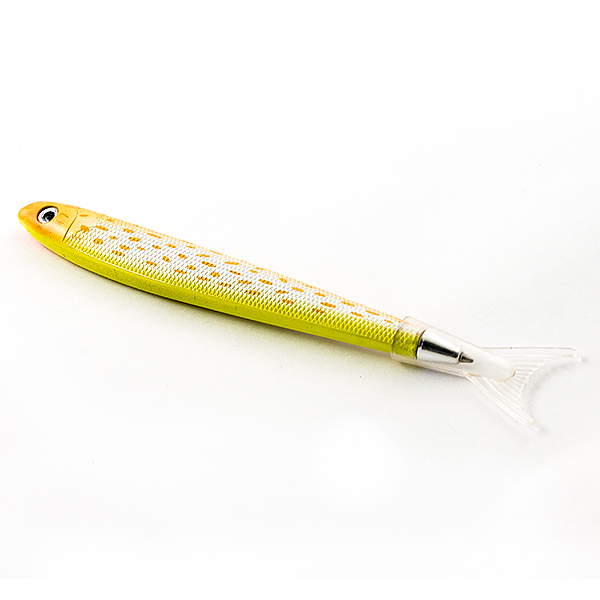 Ручка Рыбка Эврика, жёлтый