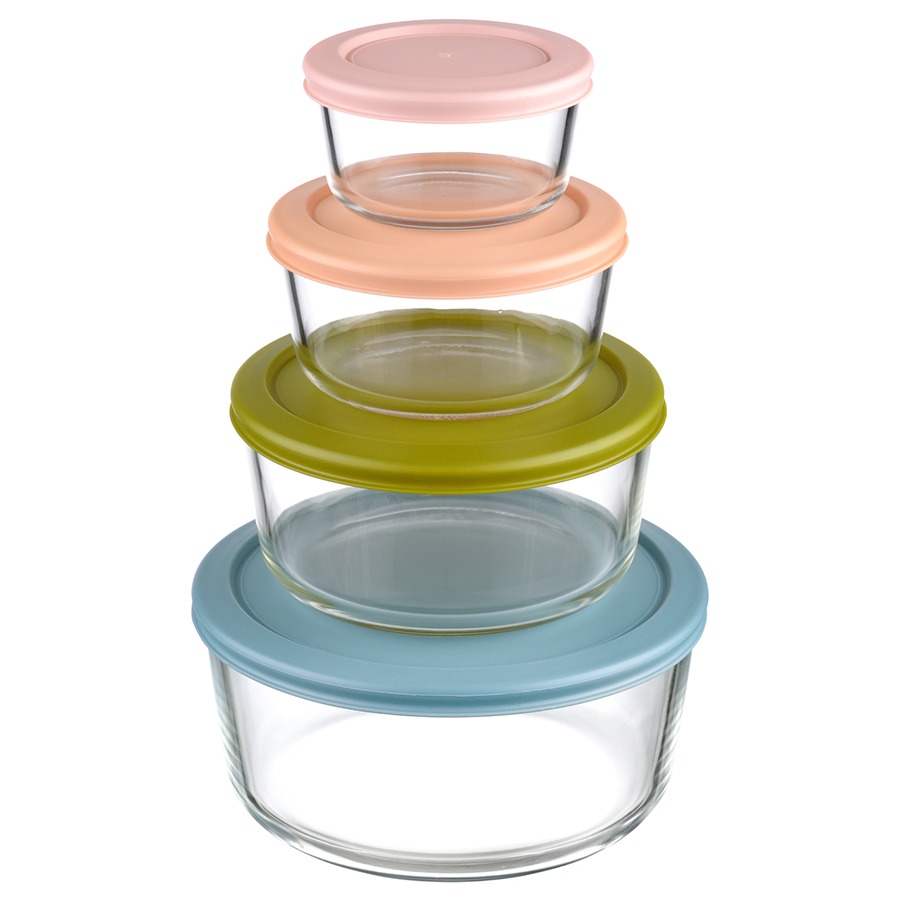 Набор контейнеров для запекания и хранения Smart Solutions Pastel, 4 шт.