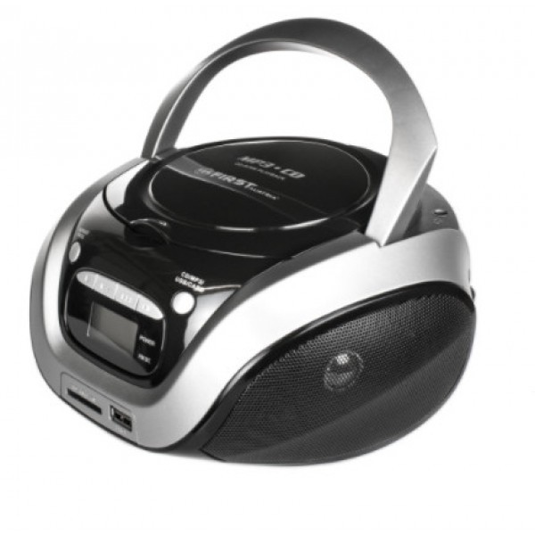 Магнитолы CD/USB FIRST 1154-3-GR grey Магнитолы CD/USB FIRST 1154-3-GR grey