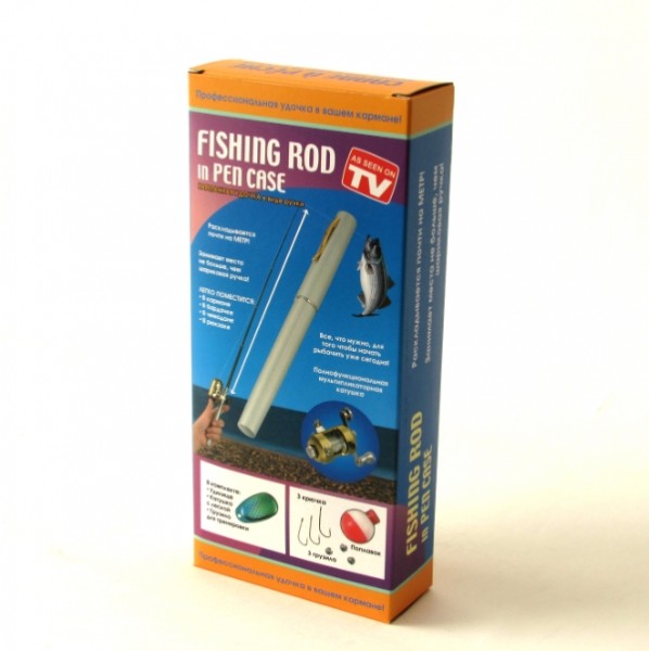 Карманная удочка-ручка для рыбалки