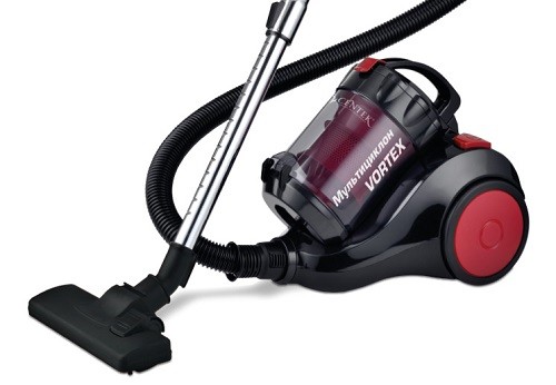 Купить Пылесос Centek CT-2529 (красн/черн) мультициклон 2000/350Вт, стакан 1,5 л , телескоп металл. трубка (1)
