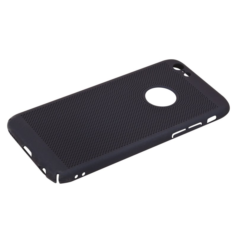 фото Защитная крышка «lp» для iphone 6/6s «сетка» soft touch (темно-синяя) европакет
