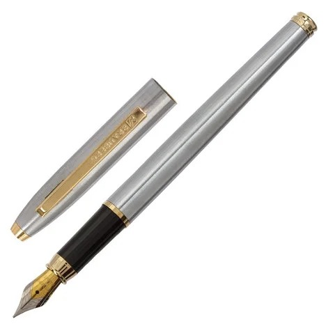 Купить BRAUBERG Ручка перьевая Brioso, 0.5 мм, 143464, cиний цвет чернил
