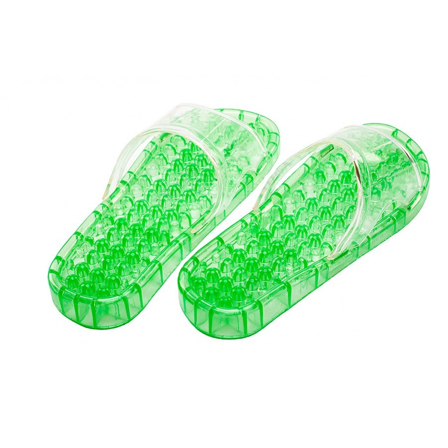 фото Тапочки массажные силиконовые, m, зеленый