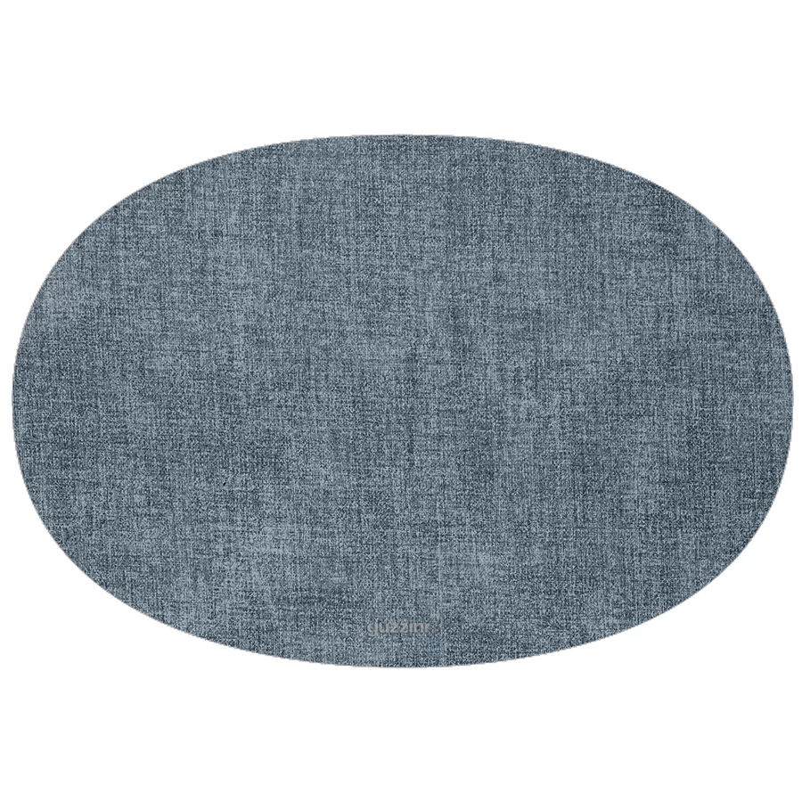 

Салфетка подстановочная овальная двухсторонняя Fabric, синяя