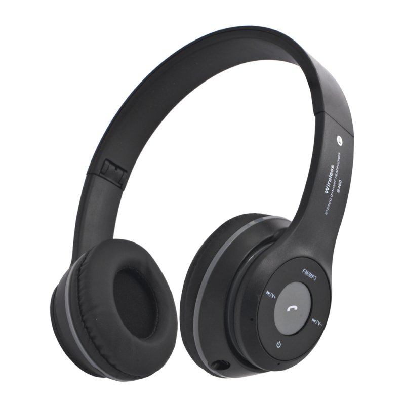 

Bluetooth гарнитура «LP» накладная B460 (черная/коробка)