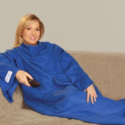 

Плед с рукавами Snuggie (Снагги), Синий
