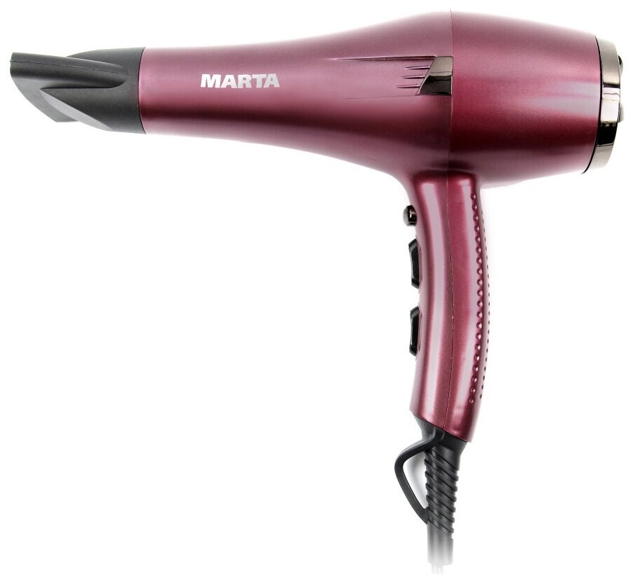 Фен MARTA MT-1496 бордовый гранат