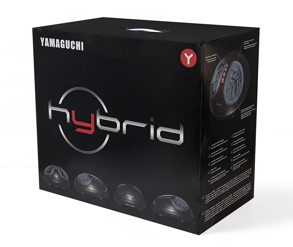 фото Массажер для ног yamaguchi hybrid, черный