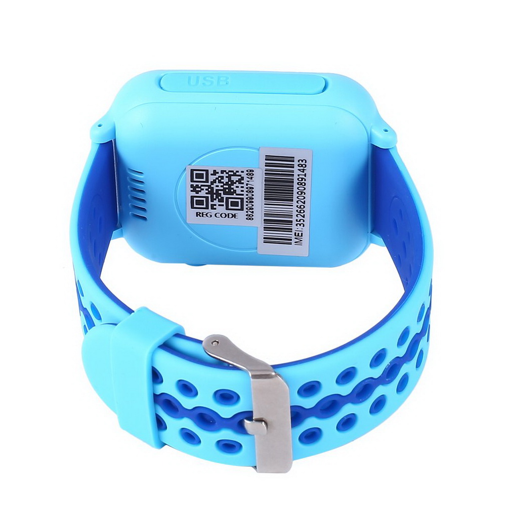 Детские GPS часы Smart Baby Watch S6, цвет в ассортименте, Синий