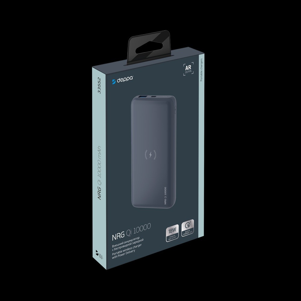 Аккумулятор Deppa NRG Qi 10000 mAh от MELEON