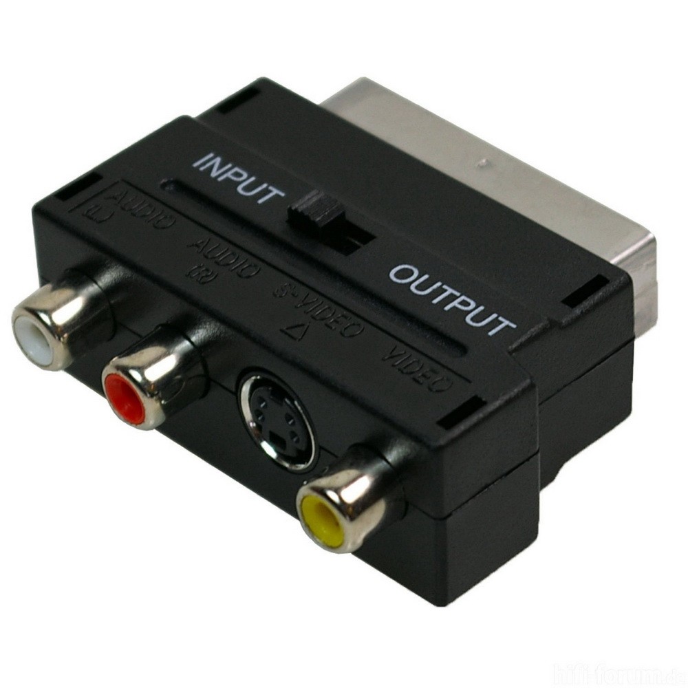   -  (Scart - AV RCA), 