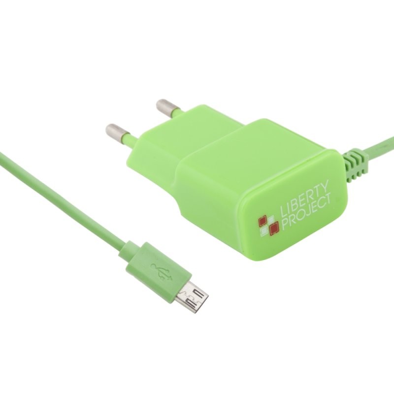 

СЗУ «LP» Micro USB 2,1A (коробка/зеленое)