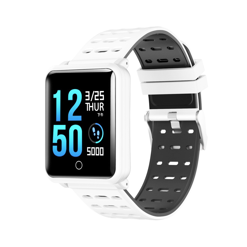 Умные часы Smart Watch N88, цвет в ассортименте, Белый