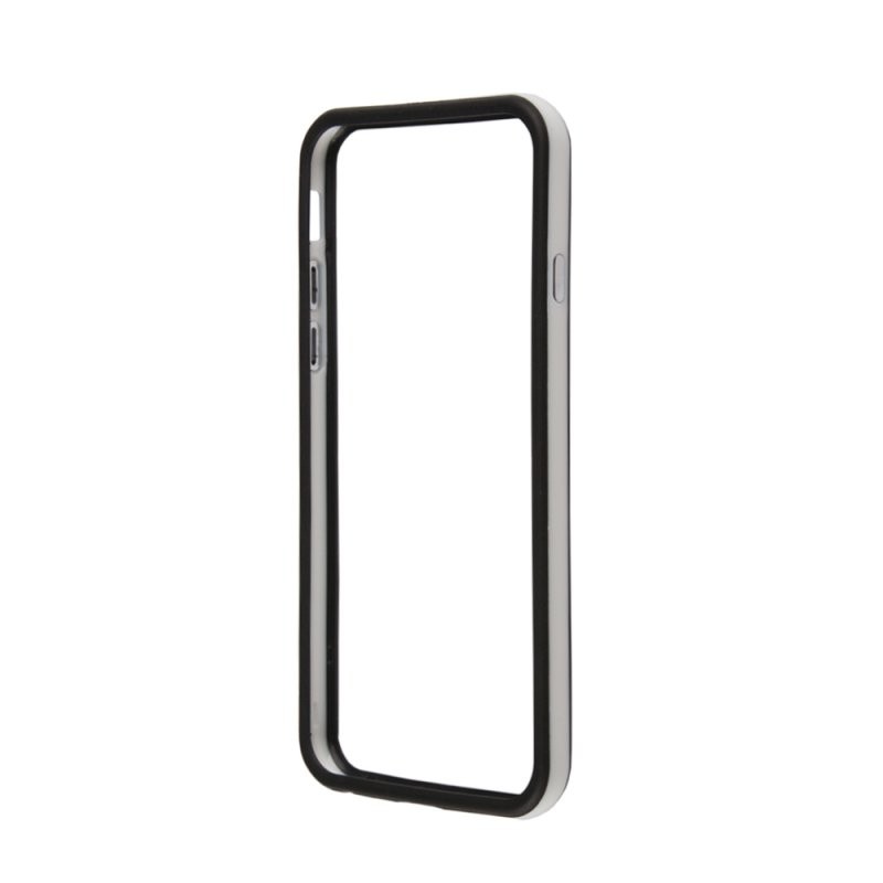 

Чехол/накладка «LP» Bumpers для iPhone 6/6s (белый/черный) блистер