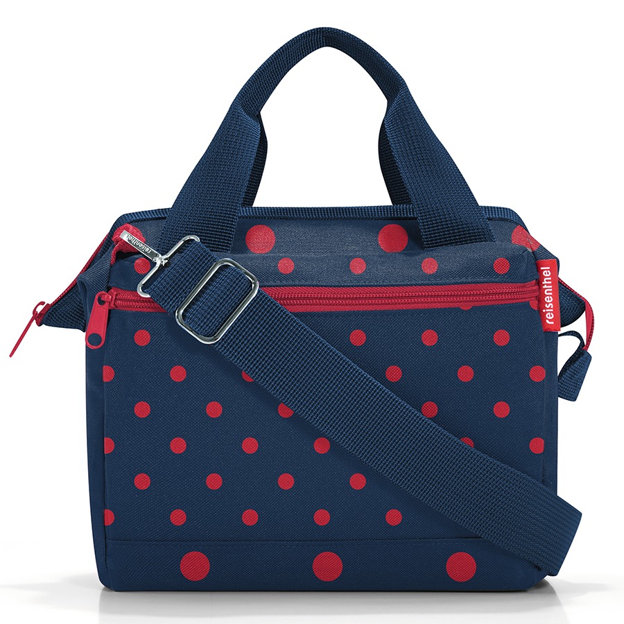 

Сумка Allrounder cross mixed dots red