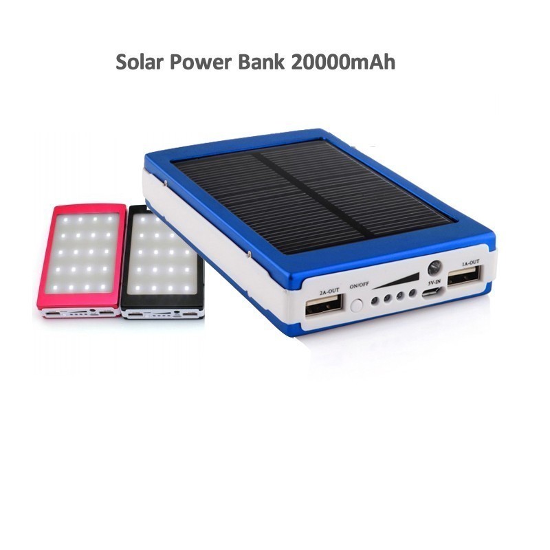 Solar Power Bank 20000 mAh