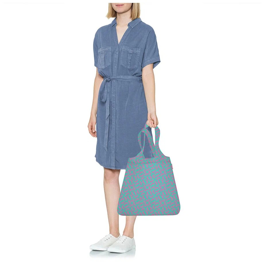 фото Сумка складная mini maxi shopper signature spectra green