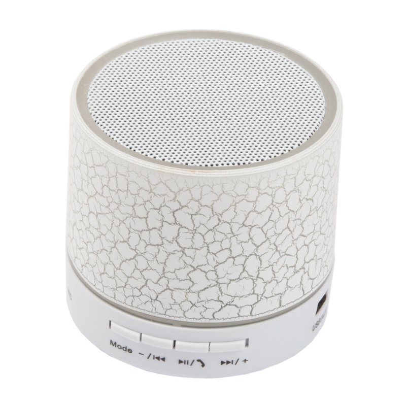 

Колонка беспроводная Bluetooth «LP» LP-S08 MicroSD/USB/AUX/Радио/LED подсветка (белая)