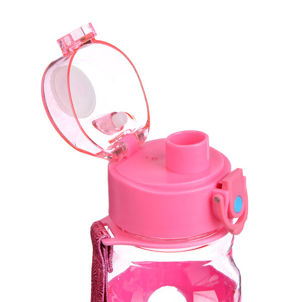 фото Спортивный шейкер 380 мл, розовый