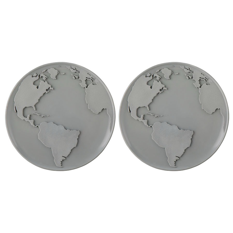 

Набор подставок для кружки/стакана World Coaster, серые, 2 шт.