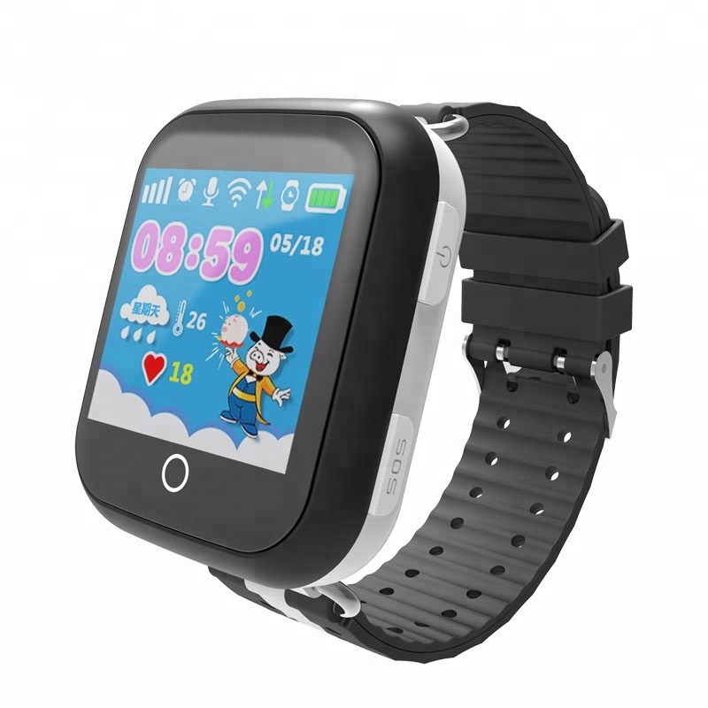 Детские GPS часы Smart Baby Watch GW200S, черный