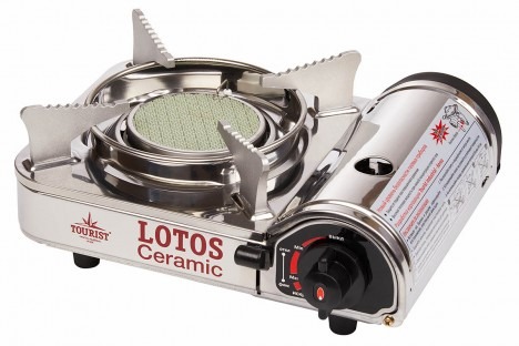 Купить Газовая плита портативная TOURIST TR-350 LOTOS CERAMIC керамическая