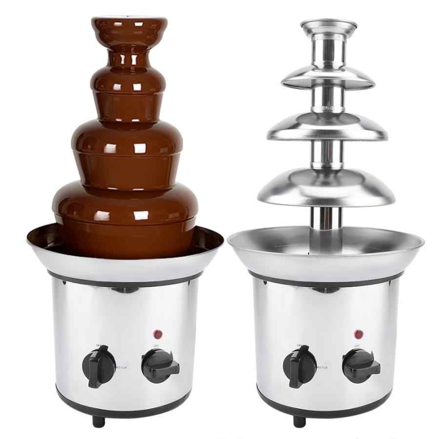 Купить Шоколадный фонтан-фондю Chocolate Fondue Fountain (4 яруса) | Мелеон