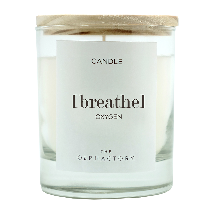 

Свеча ароматическая The Olphactory, Breathe, Кислород, 40 ч